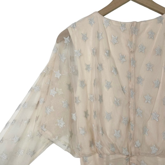 NWT SHO Metallic-Star Sheath Dress - Picture 10 of 14